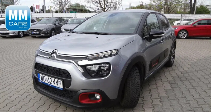 citroen c3 Citroen C3 cena 55850 przebieg: 42543, rok produkcji 2021 z Iława